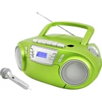 soundmaster SCD5800GR CD-radio FM USB, Kassett,