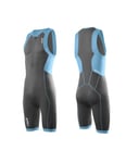 2XU G:2 Active Trisuit Mens Charcoal/Amalfi - XS