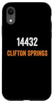 Coque pour iPhone XR Code postal 14432 Clifton Springs, déménagement vers 14432 Clifton Spri