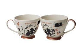 Disney Beauty & The Beast Ceramic Mug Tea Coffee Cup Pack of 2 Gift Set