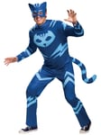 Catboy Classic PJ Mask Connor Superhero Book Week Adult Mens Costume L/XL