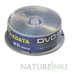 25 TRAXDATA Ritek Blank DVD+RW discs 8x 4.7GB 120 mins Rewritable CAKEBOX