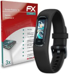 atFoliX 3x Protective Film for Garmin Vivosmart 4 clear&flexible