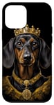 iPhone 12 mini royal Nobility Regal Dachshund: Canine Royalty with crown Case