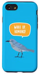 Coque pour iPhone SE (2020) / 7 / 8 Réveil Humans Nature Planète Terre Oiseaux Protection Message
