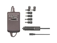 Voltcraft Smp-45 Usb Strømforsyning Till Bärbar Dator 45 W 9.5 V/Dc, 12 V/Dc, 15 V/Dc, 16 V/Dc, 18 V/Dc, 19 V/Dc, 20 V/Dc 3 A