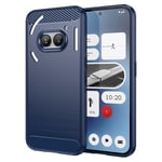 SKALO Nothing Phone (2a) Plus Armor Carbon Stöttåligt TPU-skal - Blå