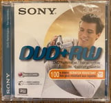 1 x SONY DVD +RW 30 MINUTE 1.4GB 3" INCH BLANK CAMCORDER DISC NEW DVD+RW