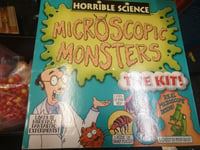 553. Horrible Science Monstrous Microscope inc Slides Tubes Tweezers Tools