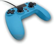 GIOTECK WIRED CONTROLLER - 237666 - BLUE - PS4 - BRAND NEW