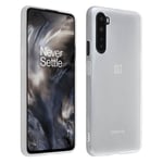Coque - OnePlus - Nord - Silikon Gel Flexibel - Ultrafin - Transparent - Lätt Vit