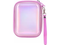 Pokrowiec Loveinstant Case Case Pokrowiec Futerał Do Instax Mini Evo / Mini Liplay / Mini Link / Różowy Błysk