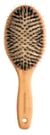 Olivia Garden Bamboo Touch Brush – Eco-conscious Detangle Combo Hair Nylon an...