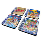 Gameboy (Klassisk Samling) Coaster Sæt