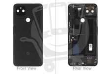 Official Google Pixel 4A 5G Black Rear / Battery Cover - G949-00052-01