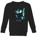 Harry Potter Deathly Hallows Part 1 Kids' Sweatshirt - Black - 7-8 Years - Black