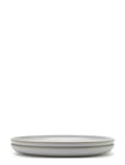 Tavola Tallerken, 2-Pack Home Tableware Plates Small Plates White Knabstrup Keramik