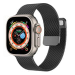 Milanese magnetisk urrem Apple Watch Ultra (49mm) - Sort