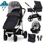 Cosatto Leap 2 in 1 i-Size Travel System Bundle, Birdsong
