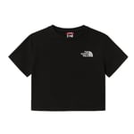 THE NORTH FACE Crop T-Shirt TNF Black XL
