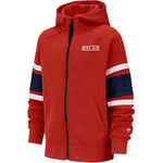 Nike Air Hoodie Full Zip Sweat à Capuche Mixte Enfant, University Red/Blue Void/White, FR : M (Taille Fabricant : M)