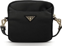 Tablet case Guess Guess Handbag GUPBNTMLBK black/black Nylon Triangle Logo