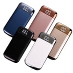 10000mah 2 Usb Portable Power Bank External Battery Charger For Mobile Phone Led