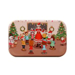 Christmas Wooden Puzzles Early Educational Santa Claus Pattern D
