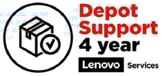 Garantiutökning Lenovo Depot Support Legion T5, 4 års garanti från 2 års garanti (Carry-in)