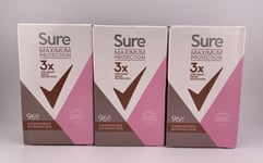 Sure Women Maximum Protection Anti-Perspirant Cream, Confidence - 3 x 45ml Pack