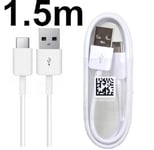 Genuine Samsung S21 S9 S10 S20 Note10 USB to Type C Fast Charge Cable 1.5m Lead