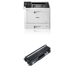 Brother HL-L8360CDW A4 Colour Laser Wireless Printer with Black (Super High Yield) Toner Cartridge