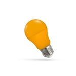 Spectrum 4,9W Orange LED-lampa - Frostad, E27, A50, 230V