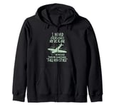 I Never Crash My RC Plane Remote Controlled Model Hobby Zip Hoodie