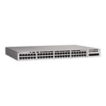 CISCO Cisco Catalyst 9200L - Network Advantage commutateur C3 48 x 10/100/1000 (PoE+) + 4 Gigabit SFP (liaison montante) Montable sur rack PoE+ (1440 W)