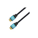 Aisens - premium high speed hdmi v2.0 cable / hec 4k@60hz 18gbps, a/m-a/m, black/blue, 5.0m