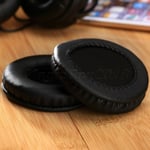 Replacement Leather Earpads Ear Pad Cushion 75mm For SONY MDR-PQ2 Headphones