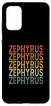 Coque pour Galaxy S20+ Retro Sur Mesure Prénom Nom Zephyrus