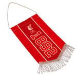 Liverpool Team Mini Pennant Football Club Crest Badge Flag Car Mirror Hanging
