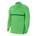 Sweat 1/4 Zip Vert Homme Nike Academy