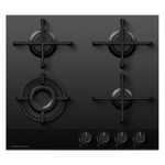 Fisher Paykel CG604DNGGB4 Series 9 60cm Gas On Glass Hob - BLACK
