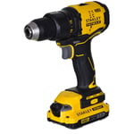 STANLEY FATMAX SFMCD710D2K-QW - V20 LI-ION 18V BRUSHLESS SCREWDRILL DRILL WITH 2 BATTERIES 2Ah, CHARGER AND POUCH BRIEFCASE