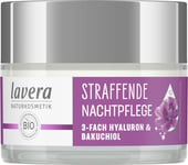 Lavera Firming Night Care – Vegan – Natural Cosmetics – Triple Hyaluron & Powerf