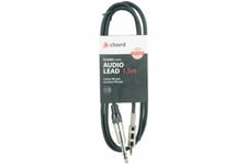 chord Classic Audio Lead 6.3mm Jack - 3.5mm Jack 1.5m