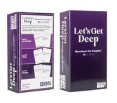 WHAT DO YOU MEME? Let's Get Deep (UK Version), Deeper Questions for Couples, Love Language Card Game, Great Gift For Your Partner, Age 17+ For 2+ Players
