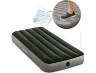 Intex Downy Luftmadrass Med Inbyggd Fotpump 76X191x25 Cm