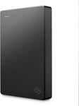 Seagate Portable Drive, 5TB, External Hard Drive, Dark Grey, for PC Laptop and 