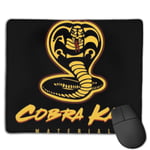 Cobra Kai Material Karate Kid Customized Designs Non-Slip Rubber Base Gaming Mouse Pads for Mac,22cm×18cm， Pc, Computers. Ideal for Working Or Game