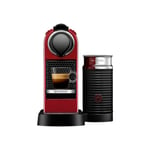 Nespresso Citiz &amp; Milk XN7605 Coffee Pod Machine - Red