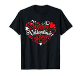 Cute Happy Valentine's Day Funny Heart Men Women T-Shirt